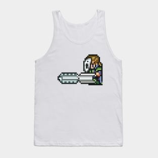 Final Fantasy Edgar The Machinist Chainsaw Tank Top